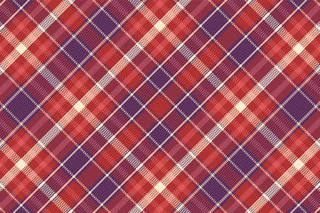 Seamless tartan plaid pattern background with vintage color.