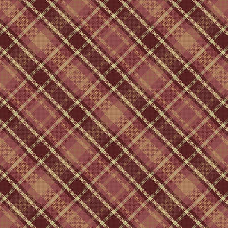 Seamless tartan plaid pattern background with pastel color. Vector illustration.のイラスト素材