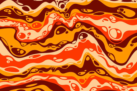 Abstract colorful psychedelic groovy background. Vector illustration.