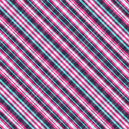 Tartan plaid pattern with texture and retro color. Vector illustration.のイラスト素材