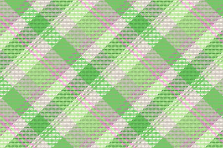Tartan plaid pattern with texture and nature color. Vector illustration.のイラスト素材