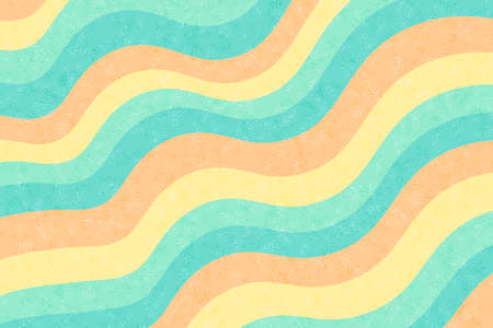 Flat abstract psychedelic groovy background. Vector illustration.のイラスト素材