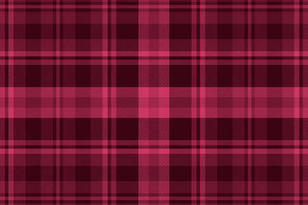 Tartan plaid pattern with texture and warm color. Vector illustration.