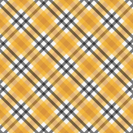 Tartan plaid pattern with texture and coffee color. Vector illustration.のイラスト素材