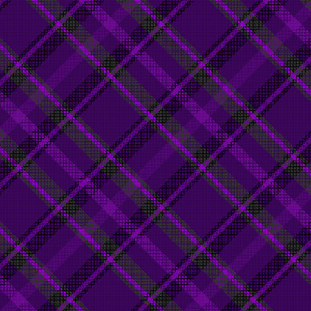 Tartan or plaid night color pattern. Vector illustration.のイラスト素材