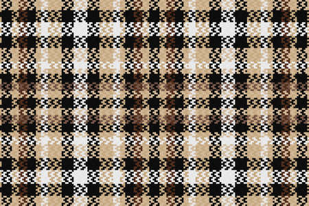 Tartan or plaid night color pattern. Vector illustration.