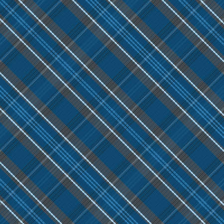 Tartan or plaid night color pattern. Vector illustration.のイラスト素材
