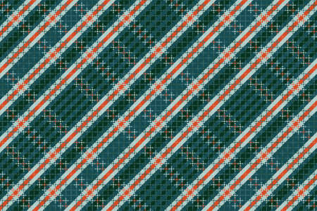 Tartan or plaid night color pattern. Vector illustration.