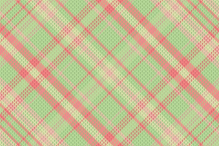 Tartan or plaid pastel color pattern. Vector illustration design.のイラスト素材