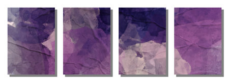 Abstract watercolor brush background. Set background. Vector illustration design.のイラスト素材