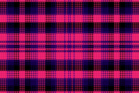 Tartan or plaid dark color pattern. Vector illustration design.のイラスト素材