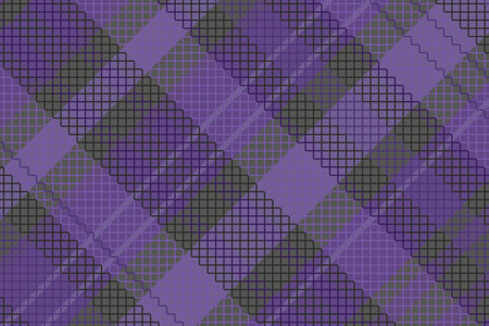 Tartan or plaid dark color pattern. Vector illustration design.のイラスト素材