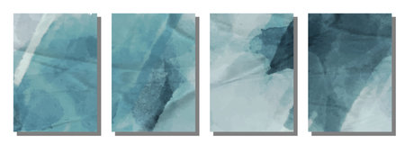 Abstract watercolor brush background. Vector illustration background.