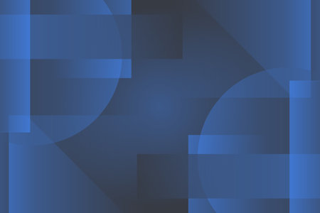 Gradient circle overlapping layer background. Vector illustration background.のイラスト素材