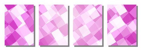 Abstract polygon background. Set background. Vector illustration background.のイラスト素材