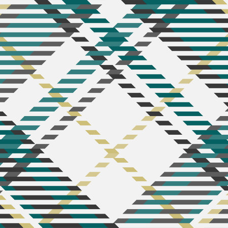 Tartan Plaid With Vintage Color Pattern. Vector illustration.のイラスト素材