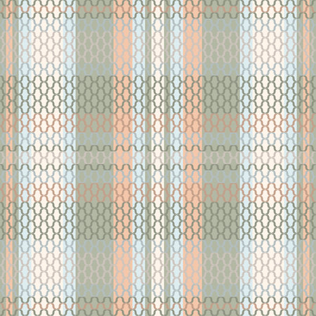Tartan or plaid halloween color pattern. Vector illustration.のイラスト素材