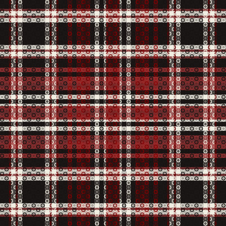 Tartan or plaid halloween color pattern.のイラスト素材