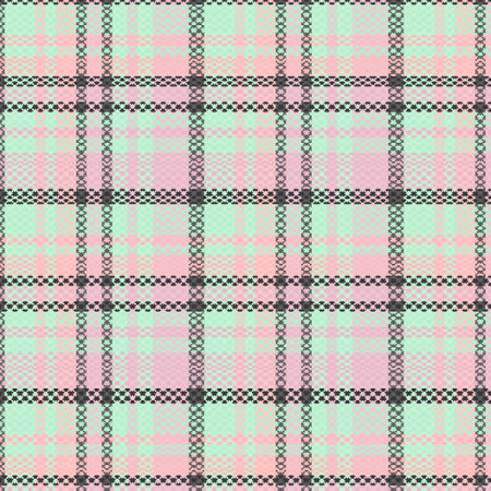 Tartan Plaid Pattern. Check Plaid. Vector Illustration.のイラスト素材