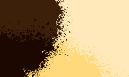 Paint splatter grunge background. Abstract splash. Vector illustration.のイラスト素材