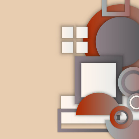 Geometric gradient background. Abstract background. Vector illustration.のイラスト素材