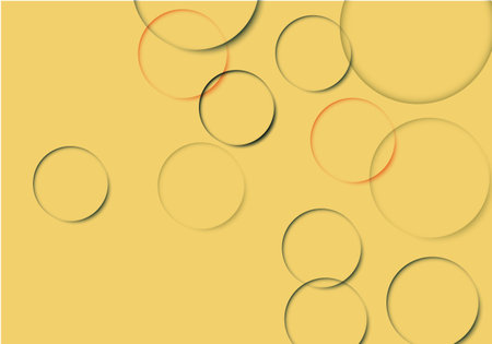 Abstract shadow circles background. Vector illustration. Abstract background.のイラスト素材
