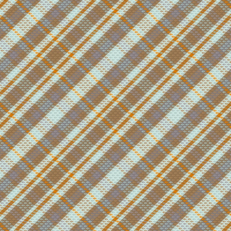 Tartan plaid pattern with texture. Vector illustration.のイラスト素材