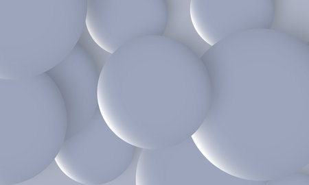 Elegant circle texture overlapping layer.