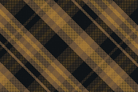 Tartan plaid pattern with texture. Vector illustration.