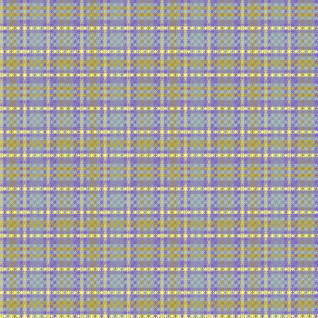 Tartan plaid pattern with texture. Vector illustration.