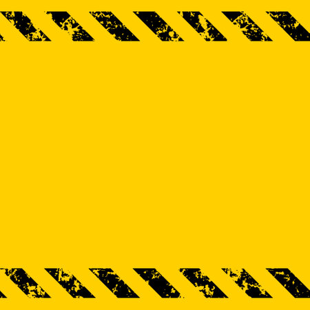 Warning Tape Design. Vector illustration.のイラスト素材