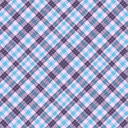 Tartan plaid pattern with texture. Vector illustration.のイラスト素材