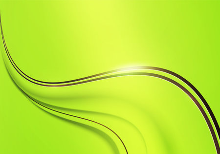 Curved with lines background. Vector illustration.のイラスト素材