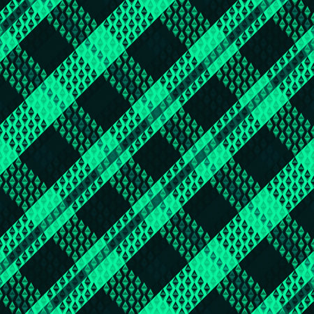 Tartan plaid pattern with texture. Vector illustration.