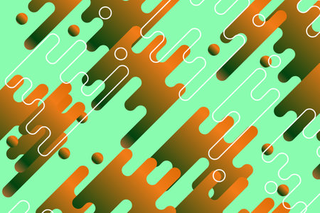 Gradient fluid background. Vector illustration. Abstract background.