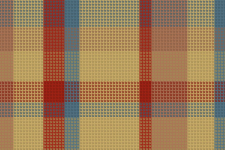 Tartan plaid pattern with texture. Vector illustration.