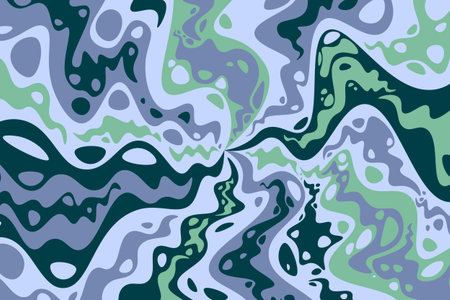 Abstract psychedelic groovy background. Vector illustration.