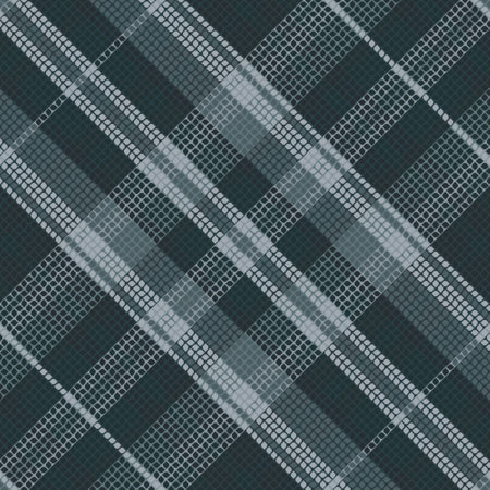 Tartan plaid pattern with texture. Vector illustration.