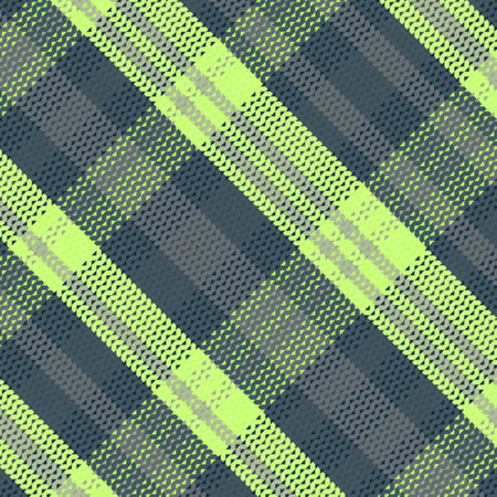 Tartan plaid pattern with texture. Vector illustration