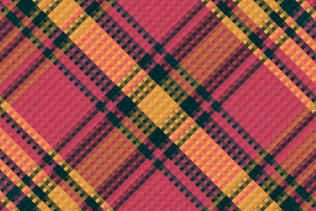 Tartan or plaid retro color pattern.
