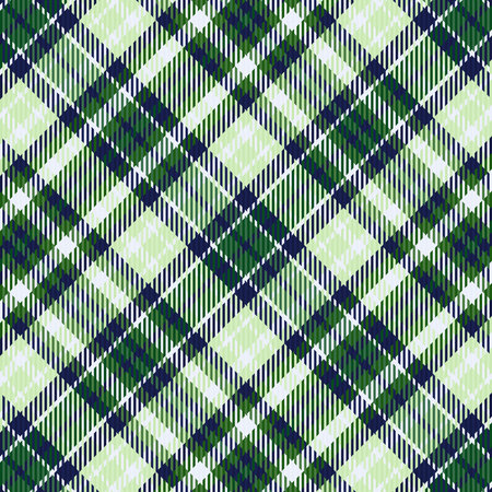 Tartan plaid pattern with texture. Vector illustration.のイラスト素材