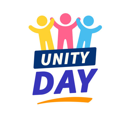 Join UnityDay to honor diversity foster inclusion and build stronger communities for everyoneのイラスト素材