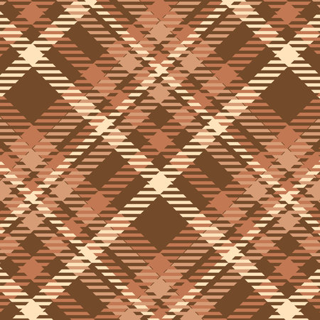 Tartan plaid pattern with texture. Vector illustration.