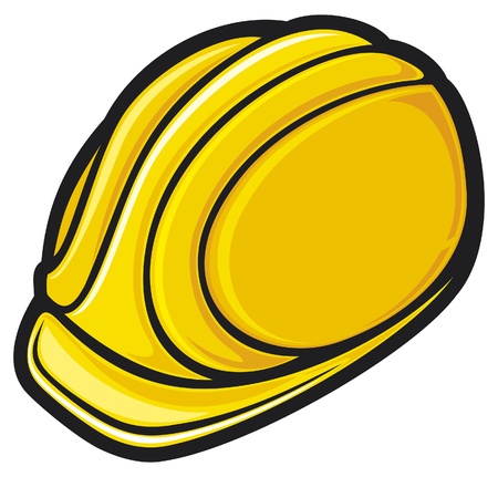 construction workers hard hat  protective helmet のイラスト素材