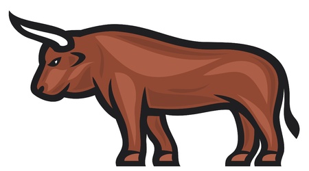 bullのイラスト素材