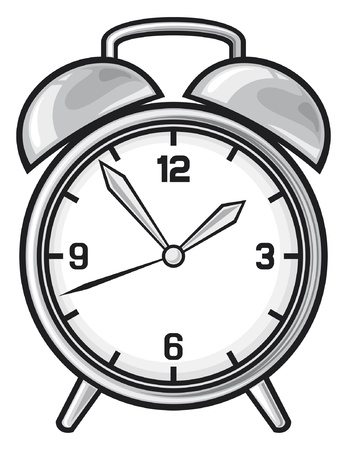 Classic alarm clockのイラスト素材