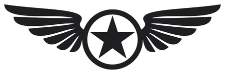 star and wingsのイラスト素材