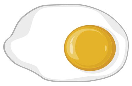 fried eggのイラスト素材