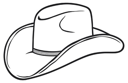 cowboy hatのイラスト素材