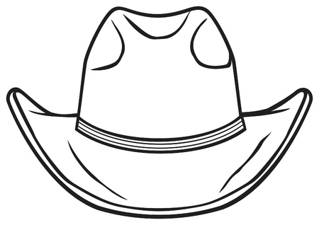 cowboy hatのイラスト素材